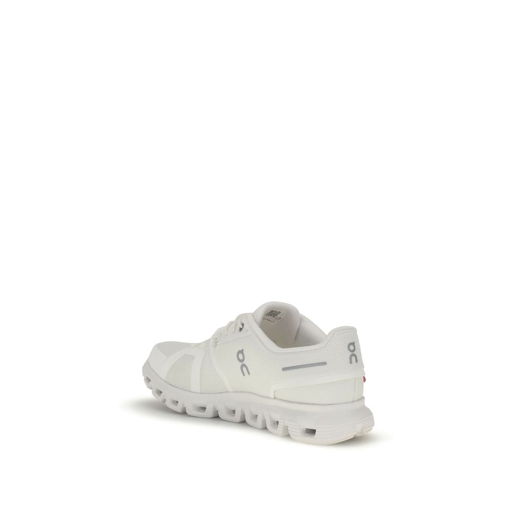 ON Weiße Sportschuhe aus recyceltem Polyester
