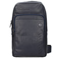 Piquadro Blaue Leder Umhängetasche