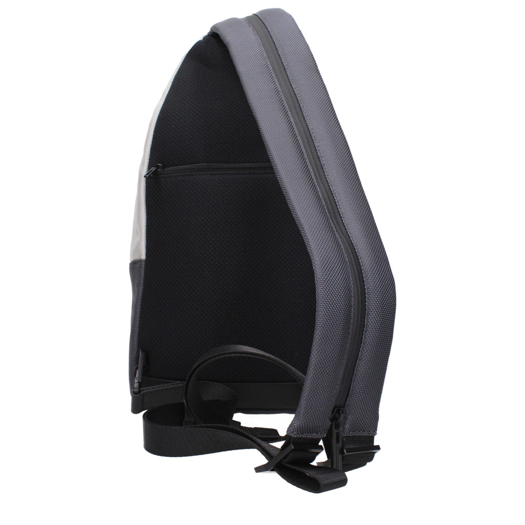 Piquadro Grauer Stoffrucksack