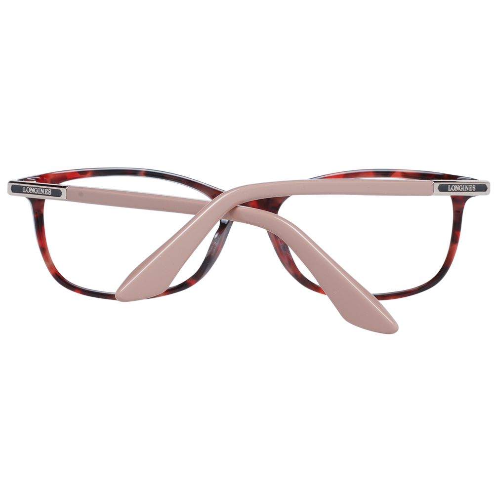 Longines Red Plastic Eyeglass Frames
