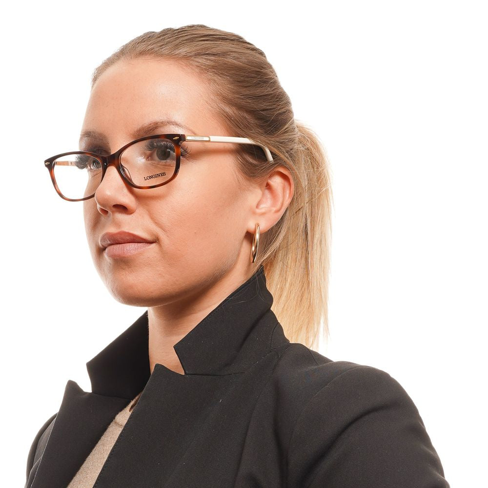 Longines Brown Acetate Optical Frames