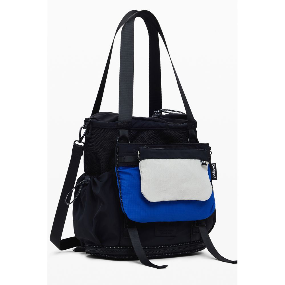 Desigual Schwarz Polyester Frauen Handtasche