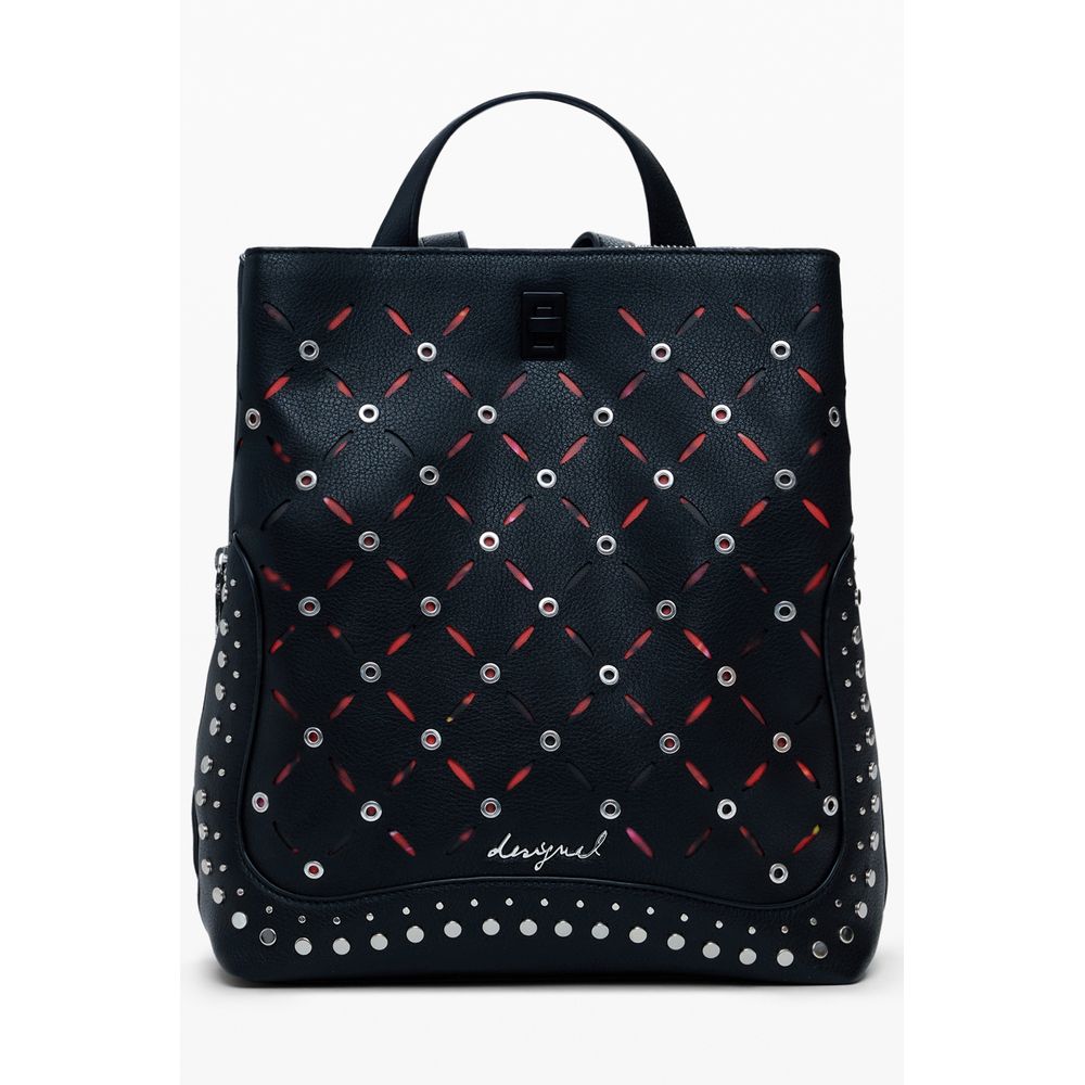 Desigual Women's Black Polyethylene Backpack