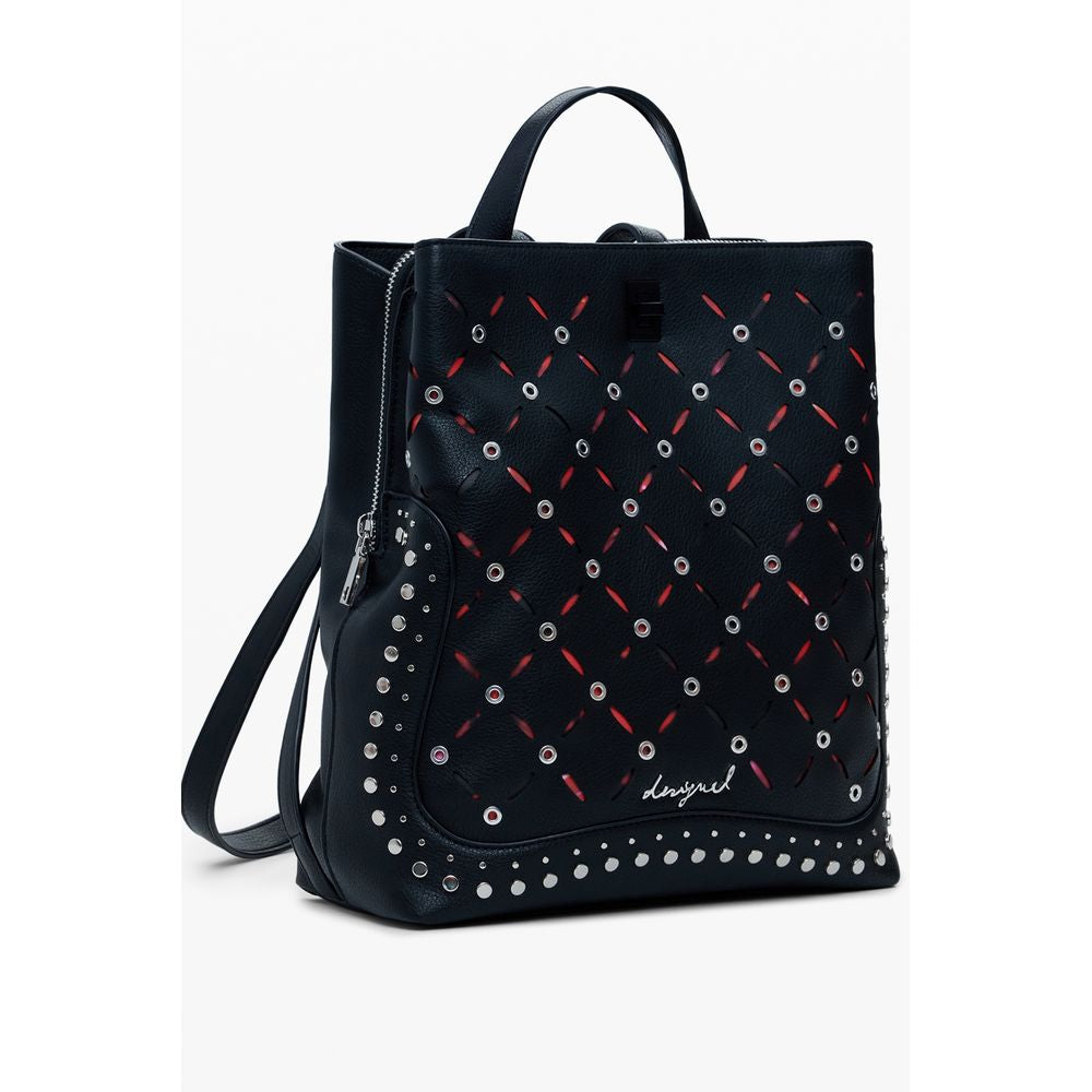 Desigual Women's Black Polyethylene Backpack