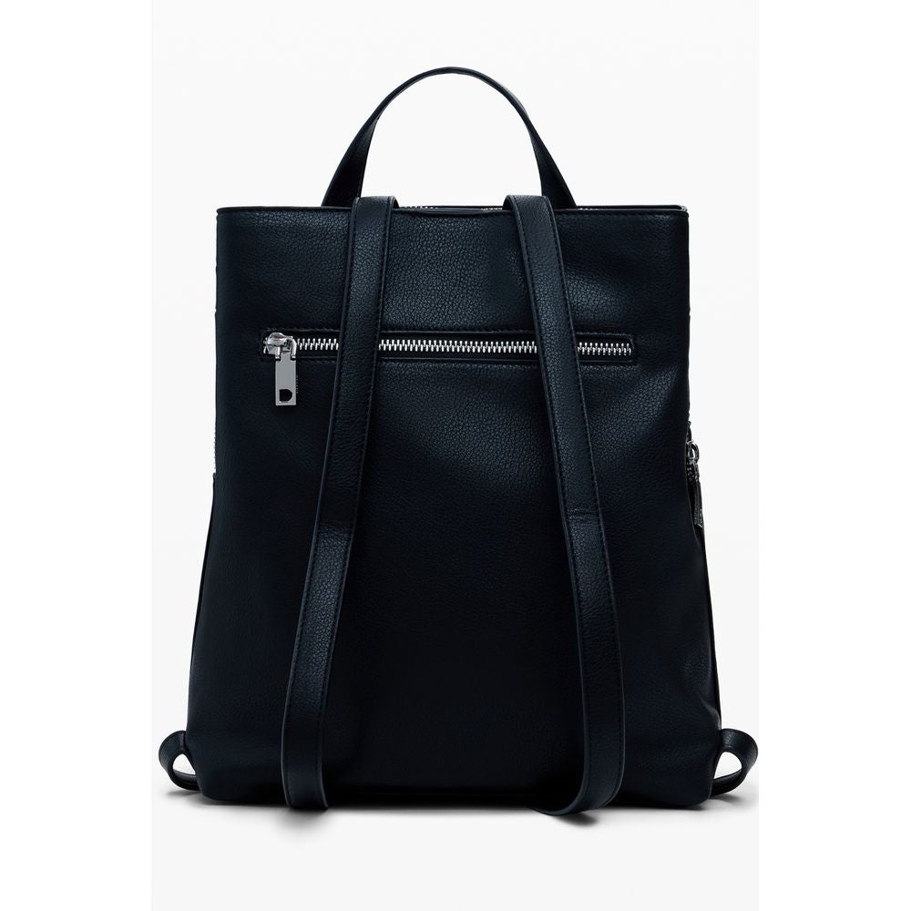 Desigual Women's Black Polyethylene Backpack