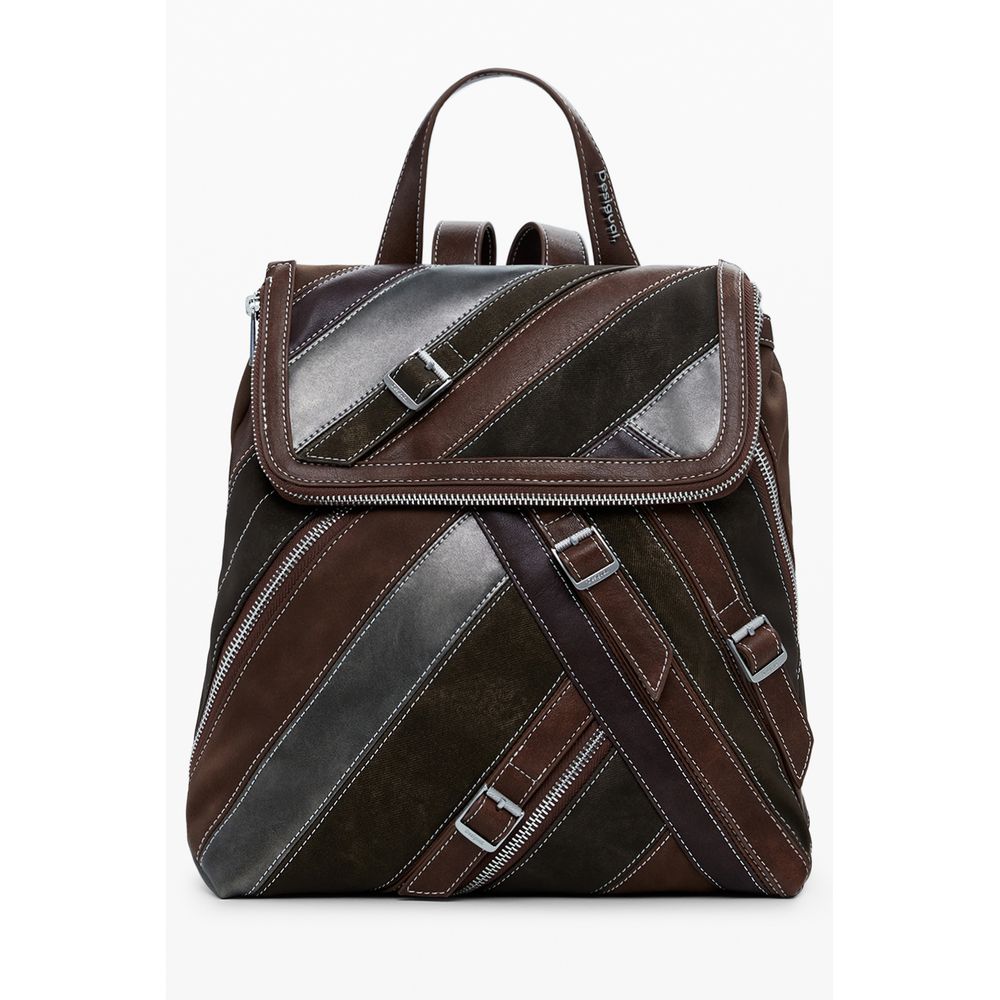 Desigual Women's Brown Polyethylene Backpack