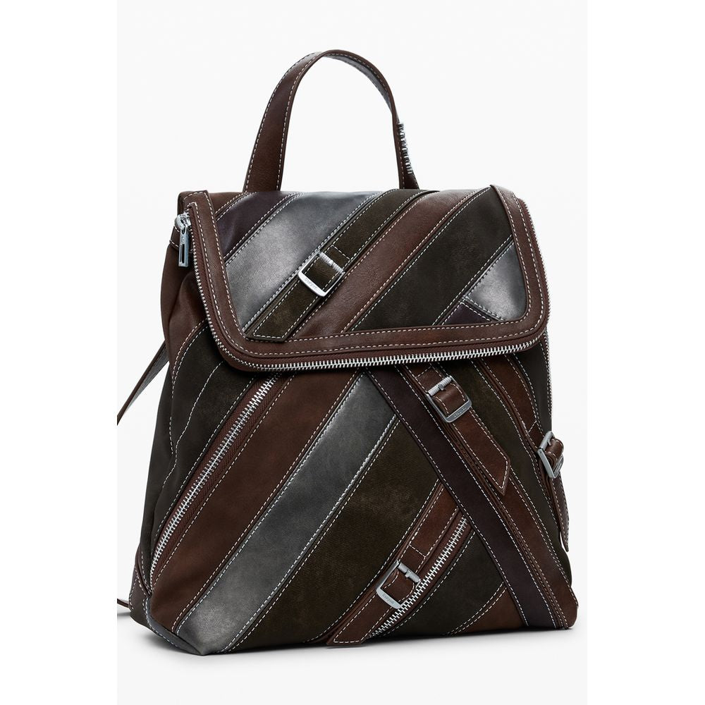 Desigual Women's Brown Polyethylene Backpack