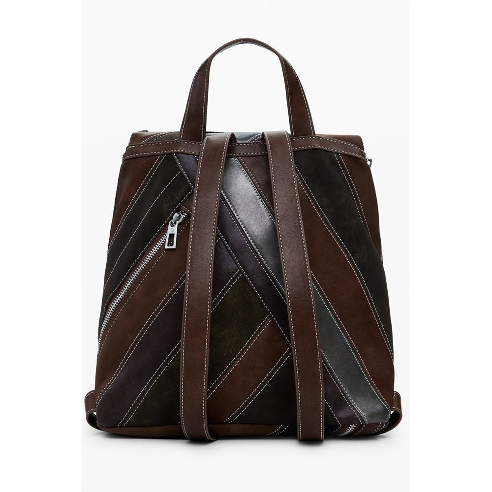 Desigual Women's Brown Polyethylene Backpack