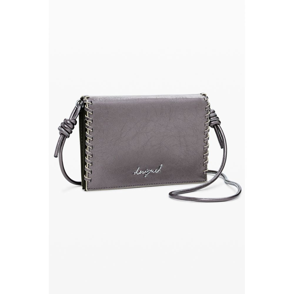 Desigual Bronze Polyethylen Frauen Brieftasche