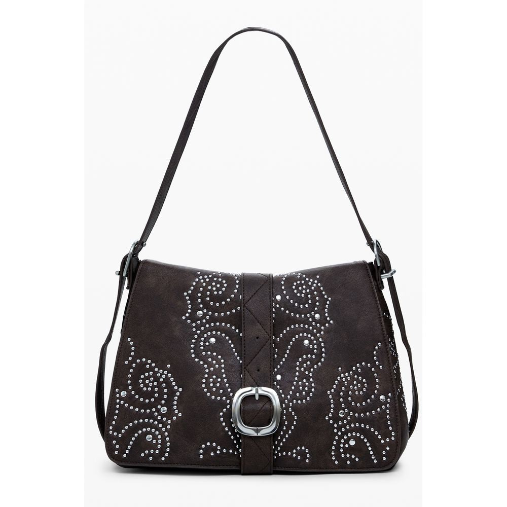 Desigual Brown Polyethylene Women's Handbag