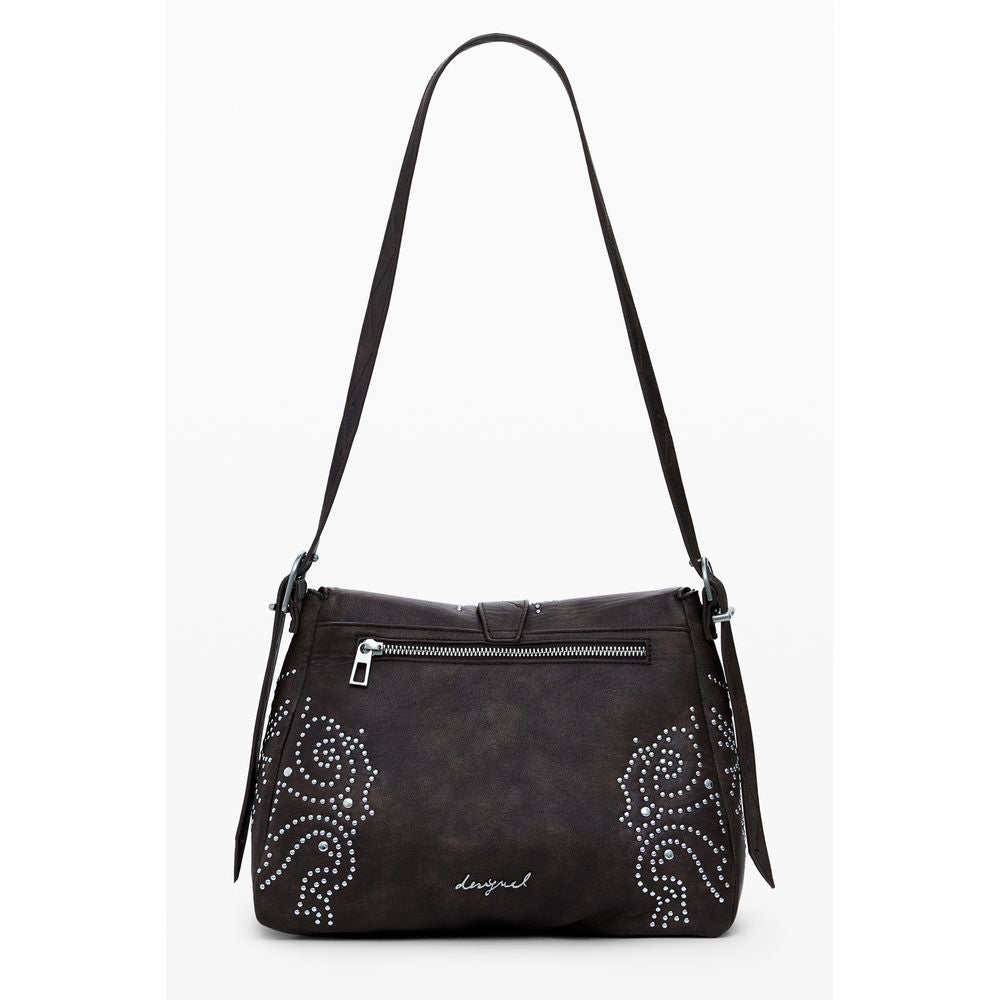 Desigual Brown Polyethylene Women's Handbag