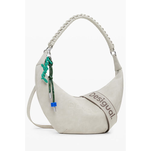 Desigual Beige Polyurethan Damentasche