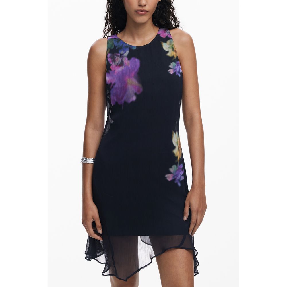Desigual Women's Black Polyester Dress
