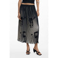 Desigual Schwarzer Polyester-Frauen-Rock
