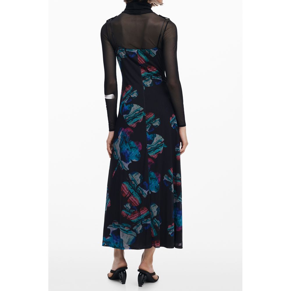 Desigual Women's Black Polyester Dress