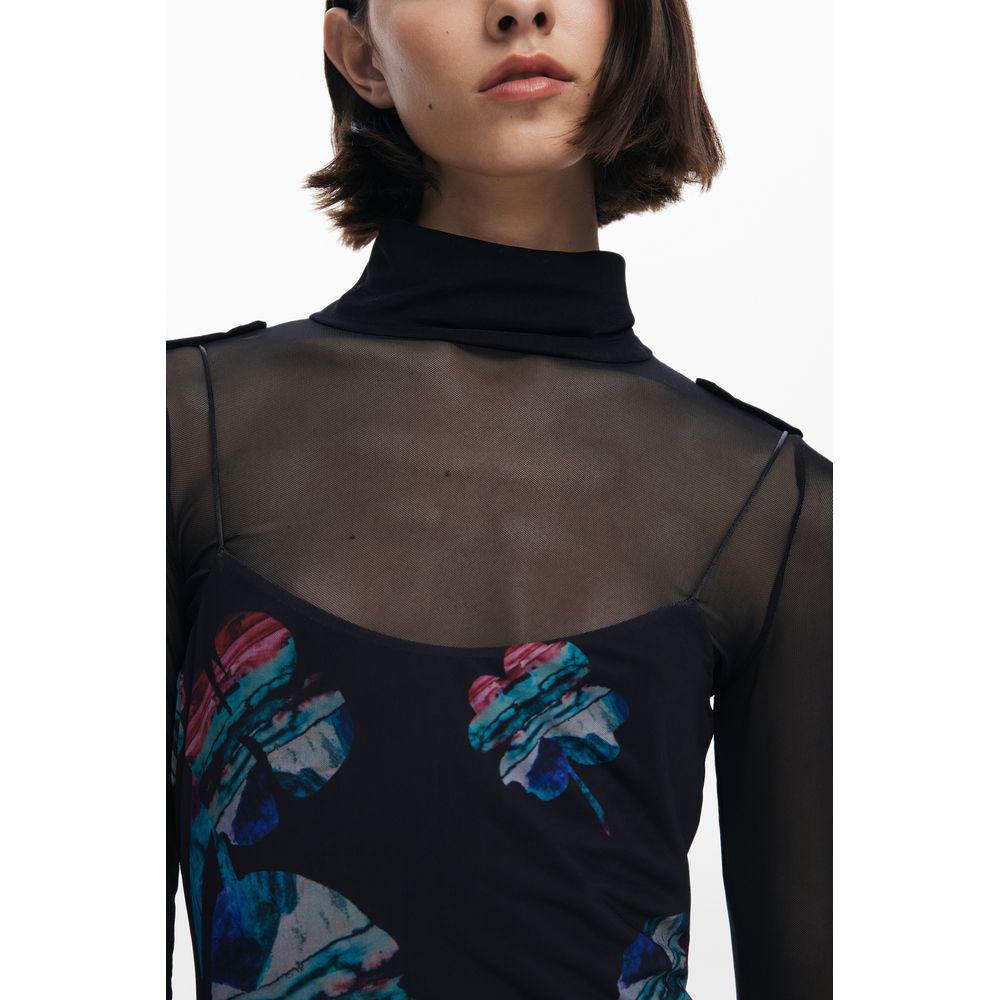 Desigual Women's Black Polyester Dress