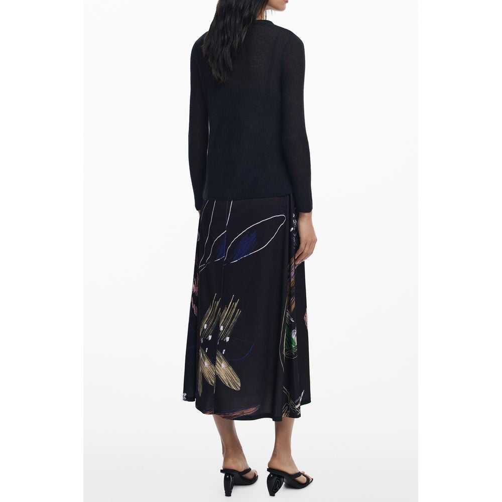 Desigual Women's Black Polyester Dress