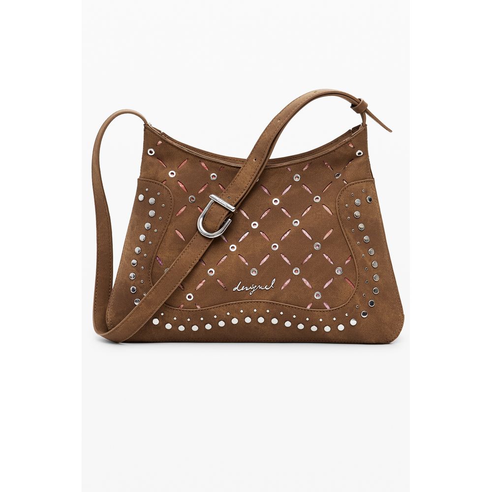 Desigual Damenrucksack aus Marrone-Polyurethan