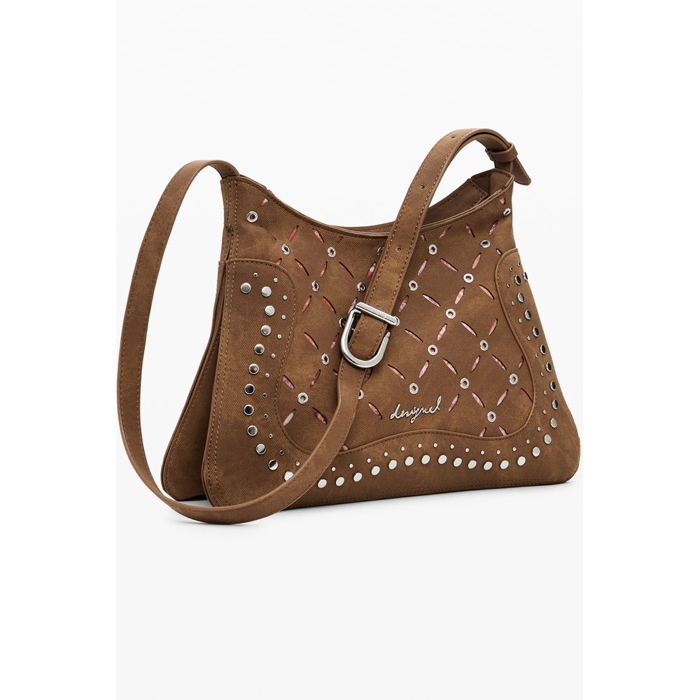 Desigual Damenrucksack aus Marrone-Polyurethan