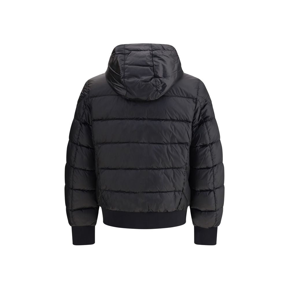 Parajumpers Schwarzer Polyamid-Jackenmantel