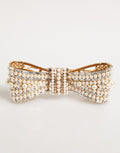 Dolce & Gabbana Gold-Tone Brass Glass Crystal Faux Pearl Embellished Brooch