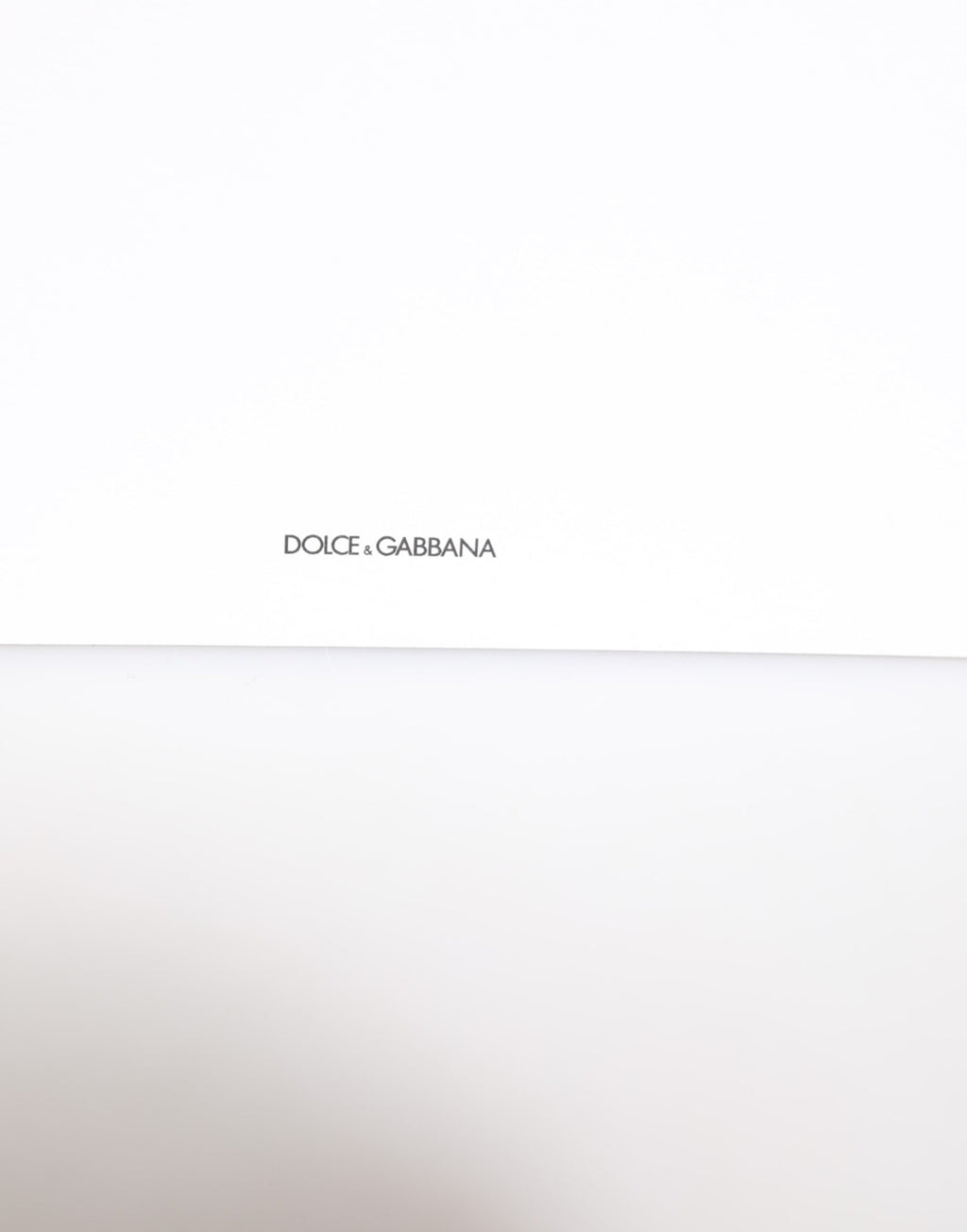 Dolce & Gabbana Multicolor Leopard Print Umschlag Papier Postkarte Halter