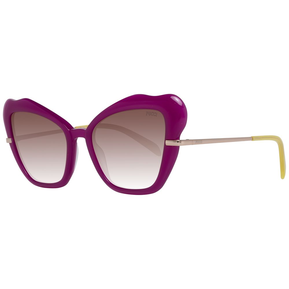 Emilio Pucci Lila Kunststoff-Sonnenbrille