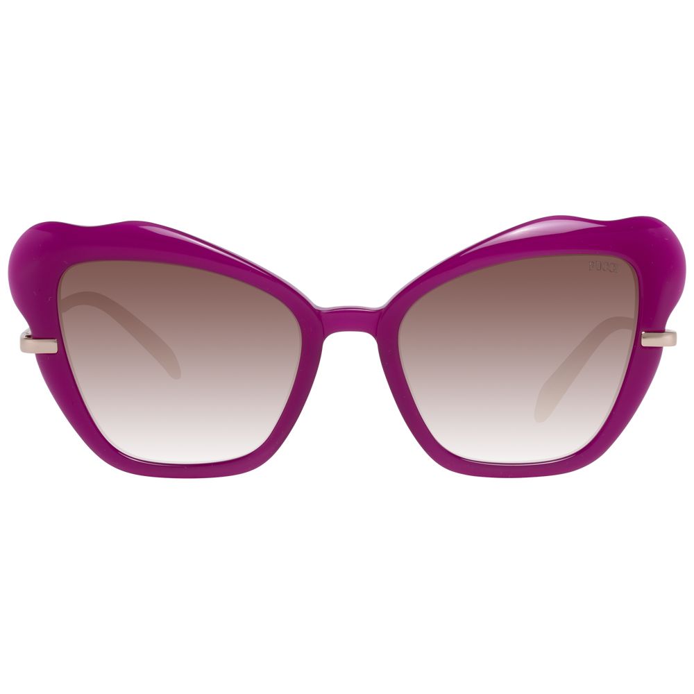 Emilio Pucci Lila Kunststoff-Sonnenbrille