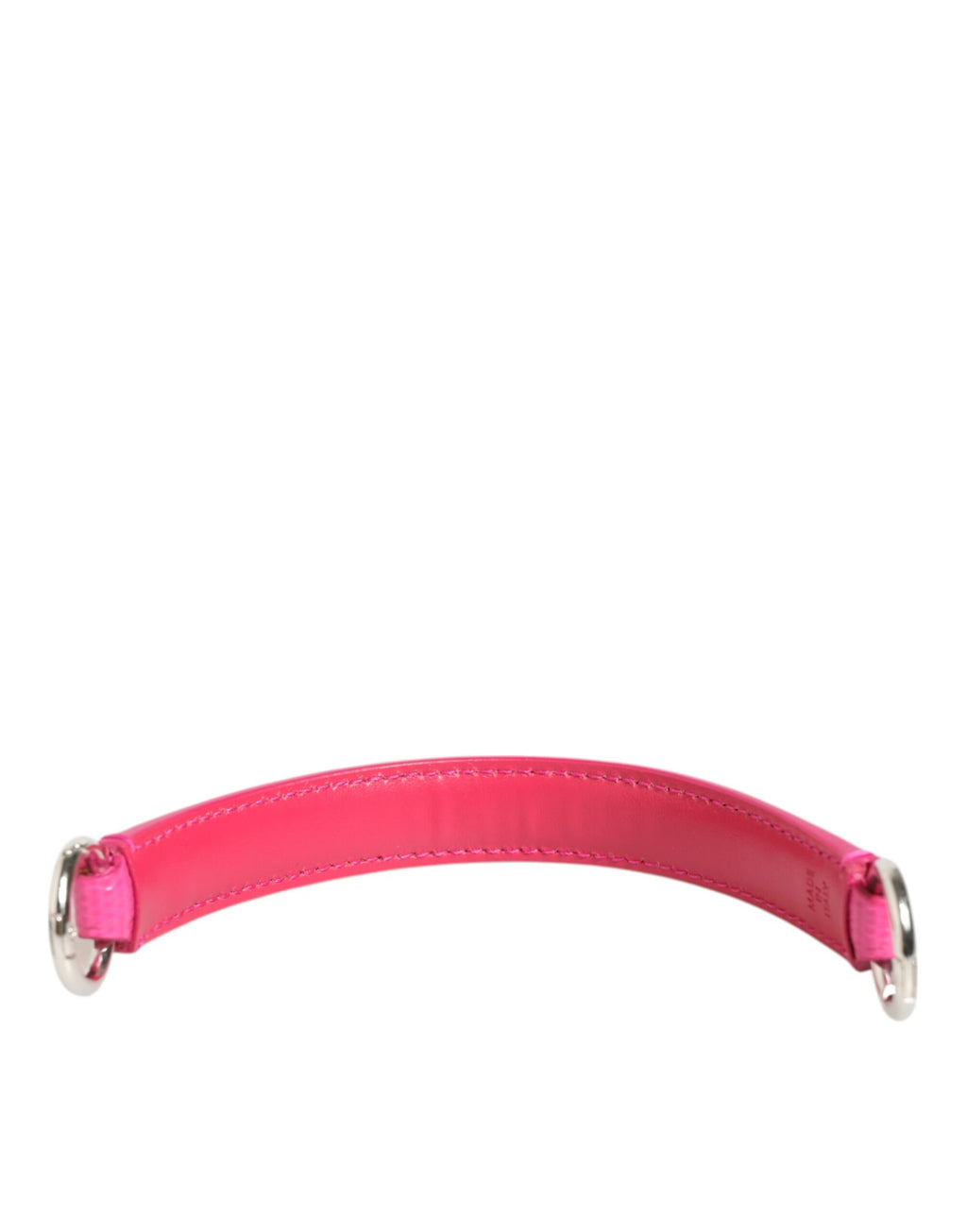 Dolce & Gabbana Pink Embellished Leather Top Handle Women's Shoulder Bag