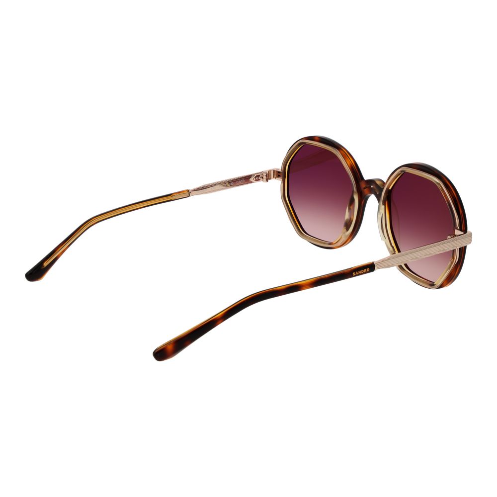 Sandro Braune Sonnenbrille aus Acetat