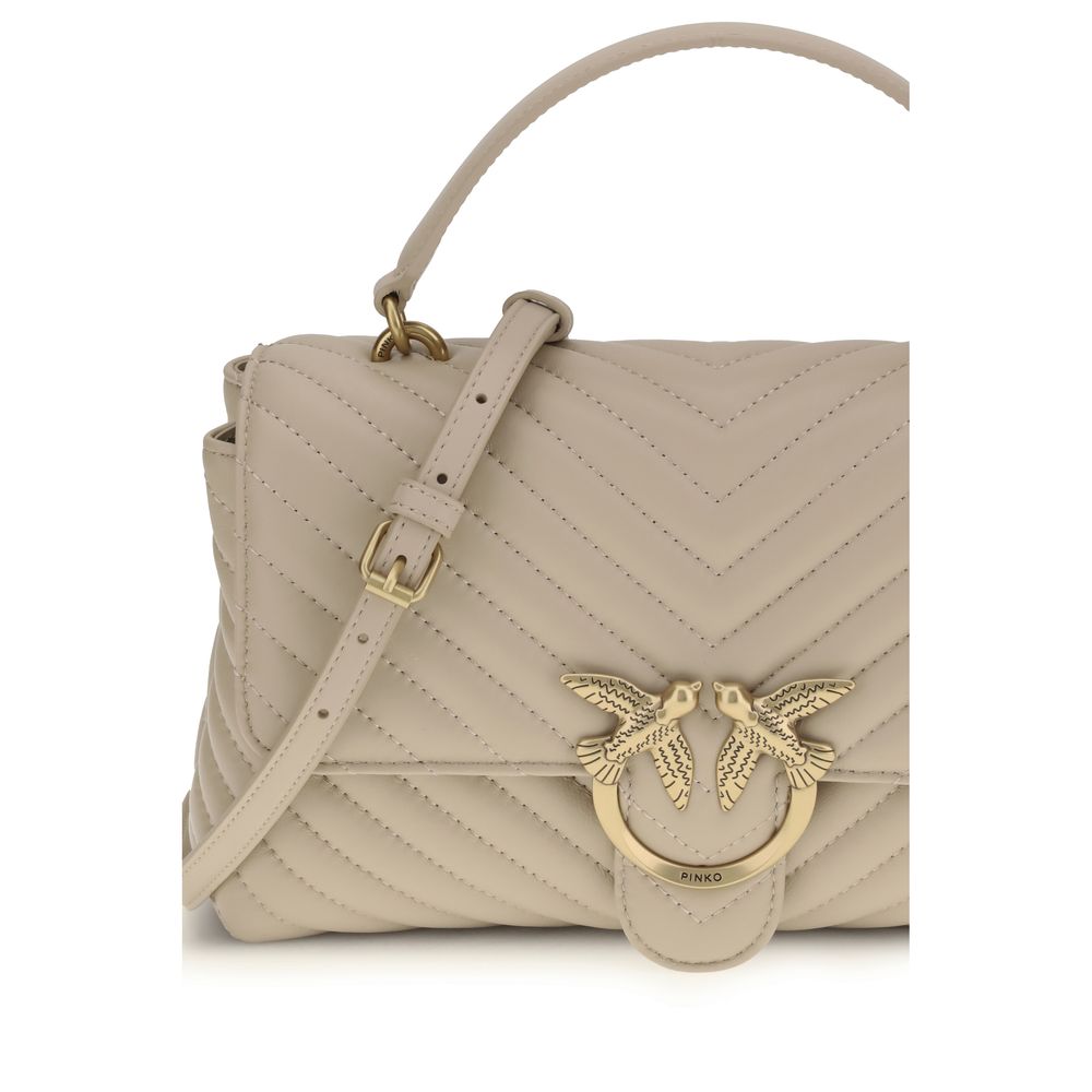 PINKO Beige Portemonnaie aus Kalbshaut Bos Taurus