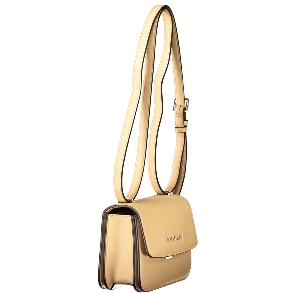 Mario Valentino Damen-Handtasche aus beigem Polyurethan