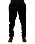 Dolce & Gabbana Black Slim Fit Cotton Denim Jeans