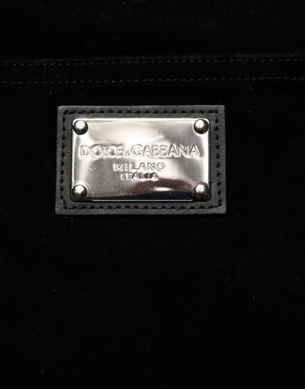 Dolce & Gabbana Black Slim Fit Cotton Denim Jeans