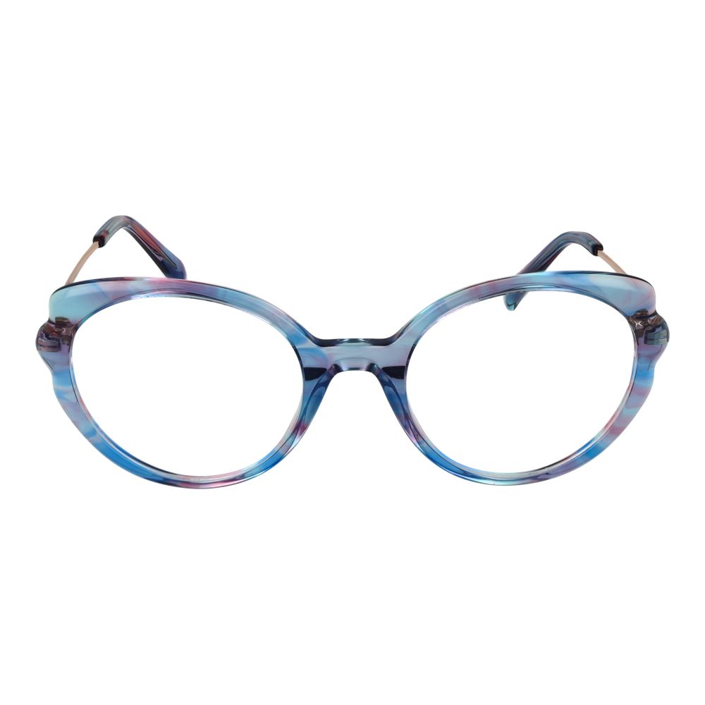 Emilio Pucci Blaue Kunststoffbrille (Gestell)