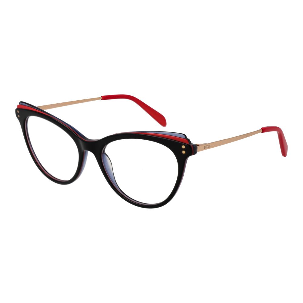 Emilio Pucci Schwarze Brille aus Acetat (Gestell)