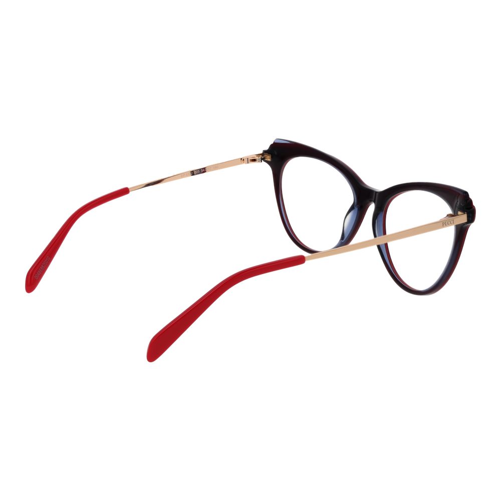 Emilio Pucci Schwarze Brille aus Acetat (Gestell)