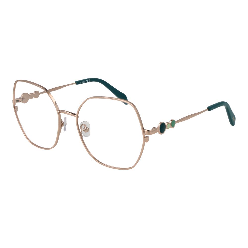 Emilio Pucci Glasses with Rose Gold Metal Frame