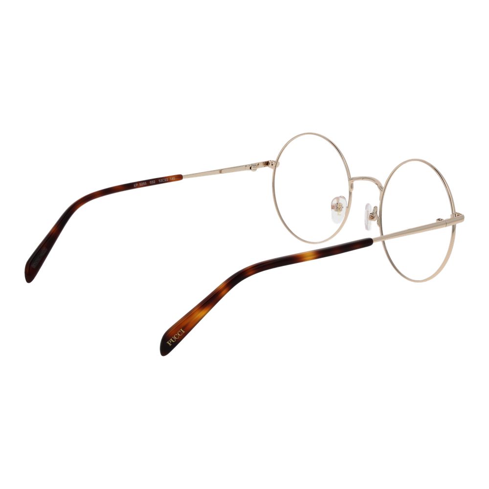 Emilio Pucci Brille aus Goldmetall (Fassung)