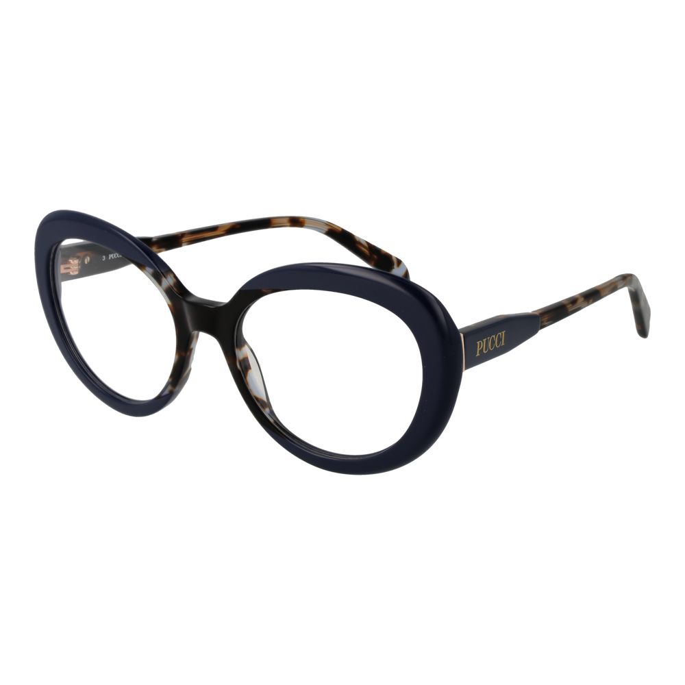Emilio Pucci Blaue Brille aus Acetat (Gestell)