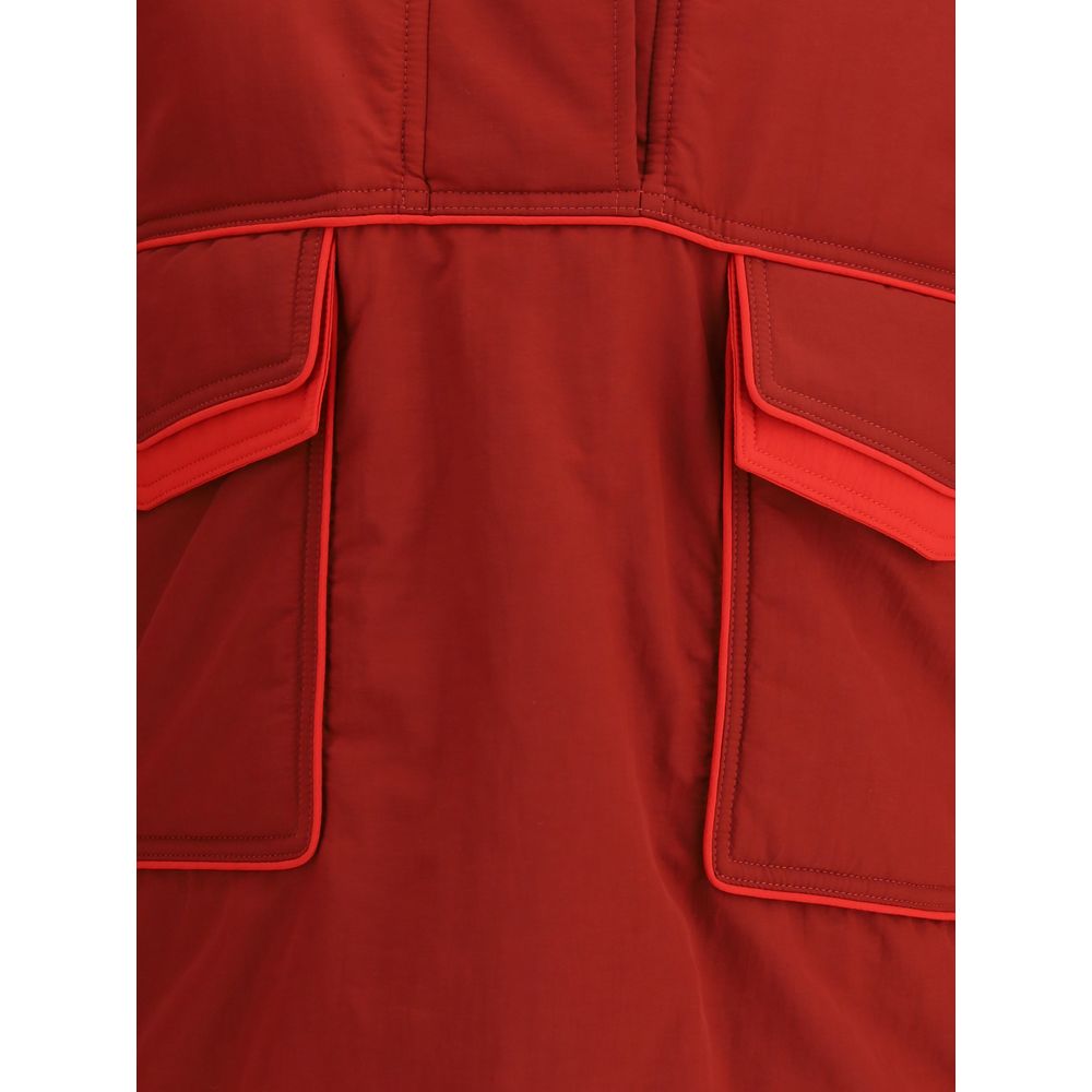 MARBELL Rote Polyamid-Jacke