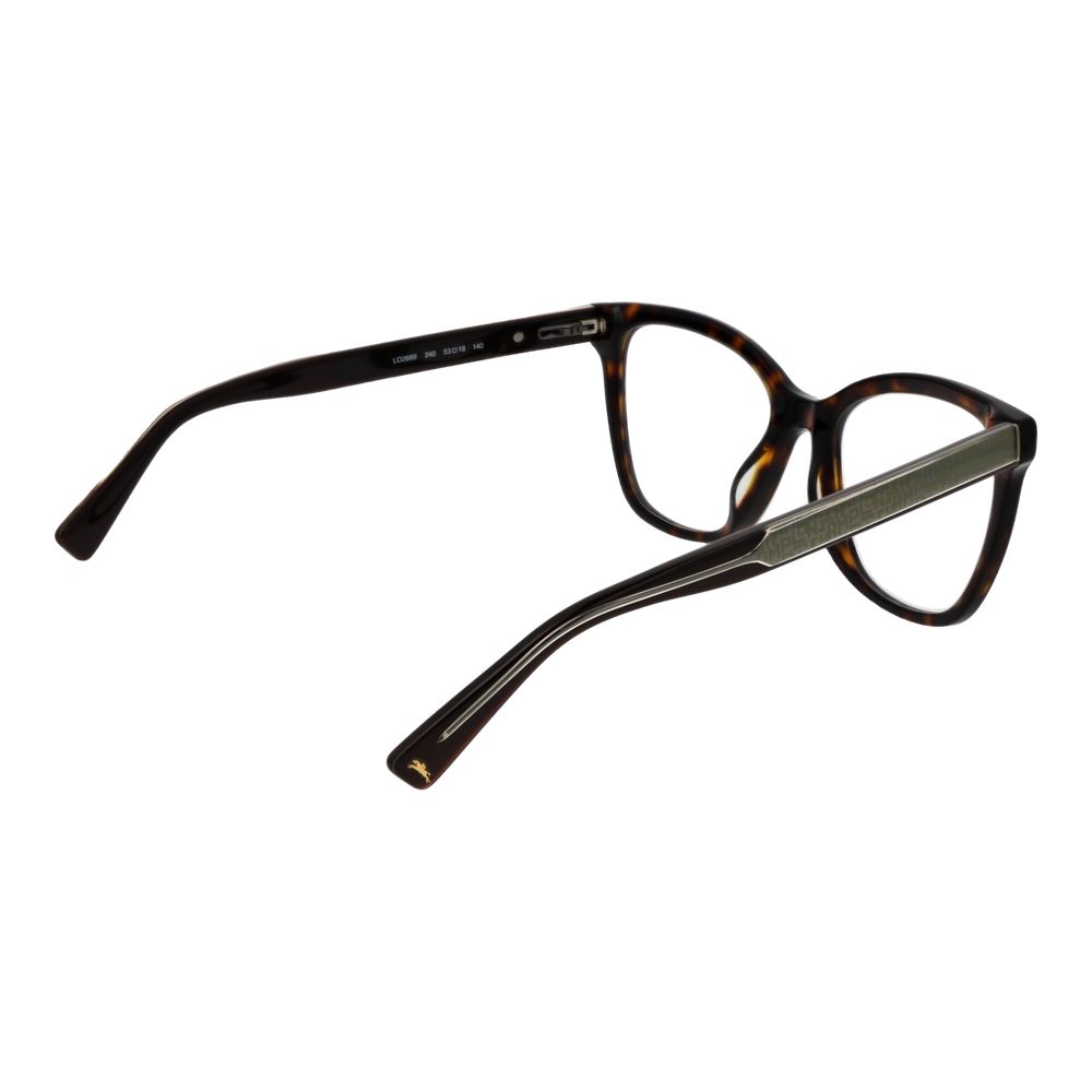 Longchamp Braune Brille aus Acetat (Gestell)
