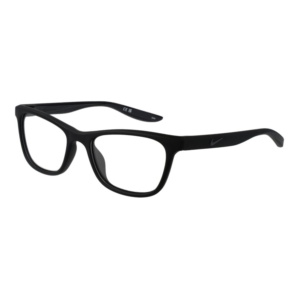 Nike Black Stainless Steel Eyeglass Frames