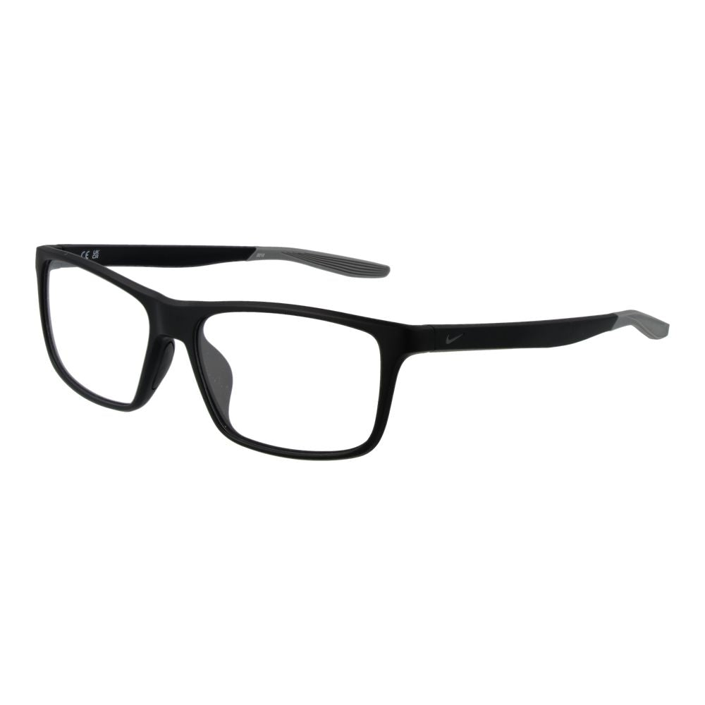 Nike Schwarze Edelstahlbrille (Gestell)