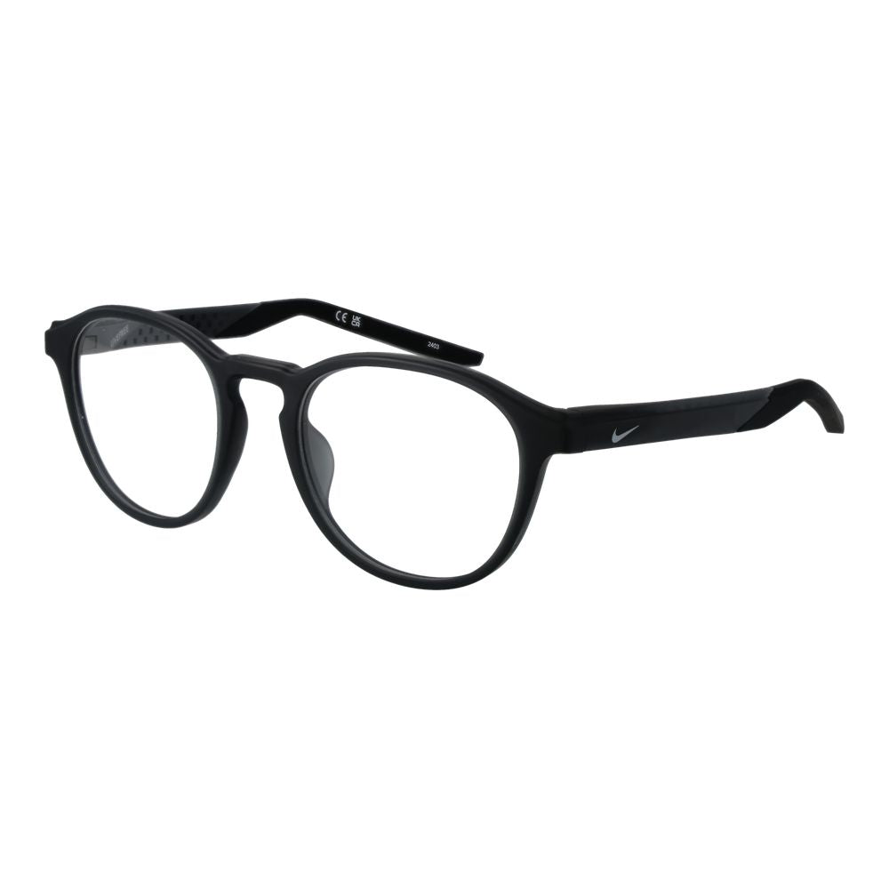 Nike Elegant Men's Glasses with Black Stainless Steel Frame