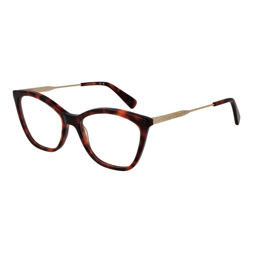 Longchamp Braune Brille aus Metall & Kunststoff (Gestell)