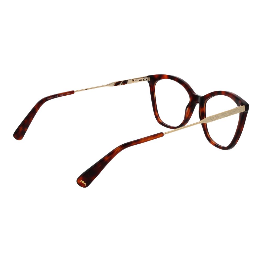 Longchamp Braune Brille aus Metall & Kunststoff (Gestell)