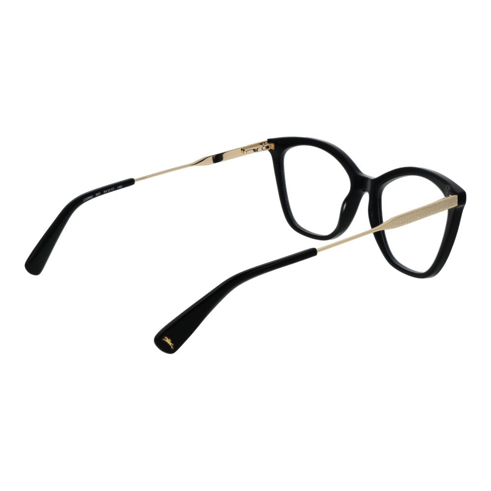 Longchamp Schwarze Metallbrille (Gestell)