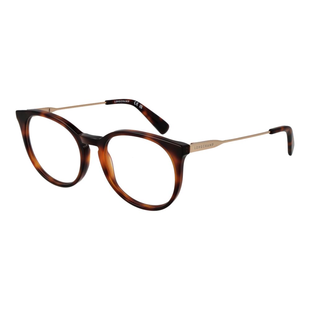 Longchamp Braune Metallbrille (Fassung)
