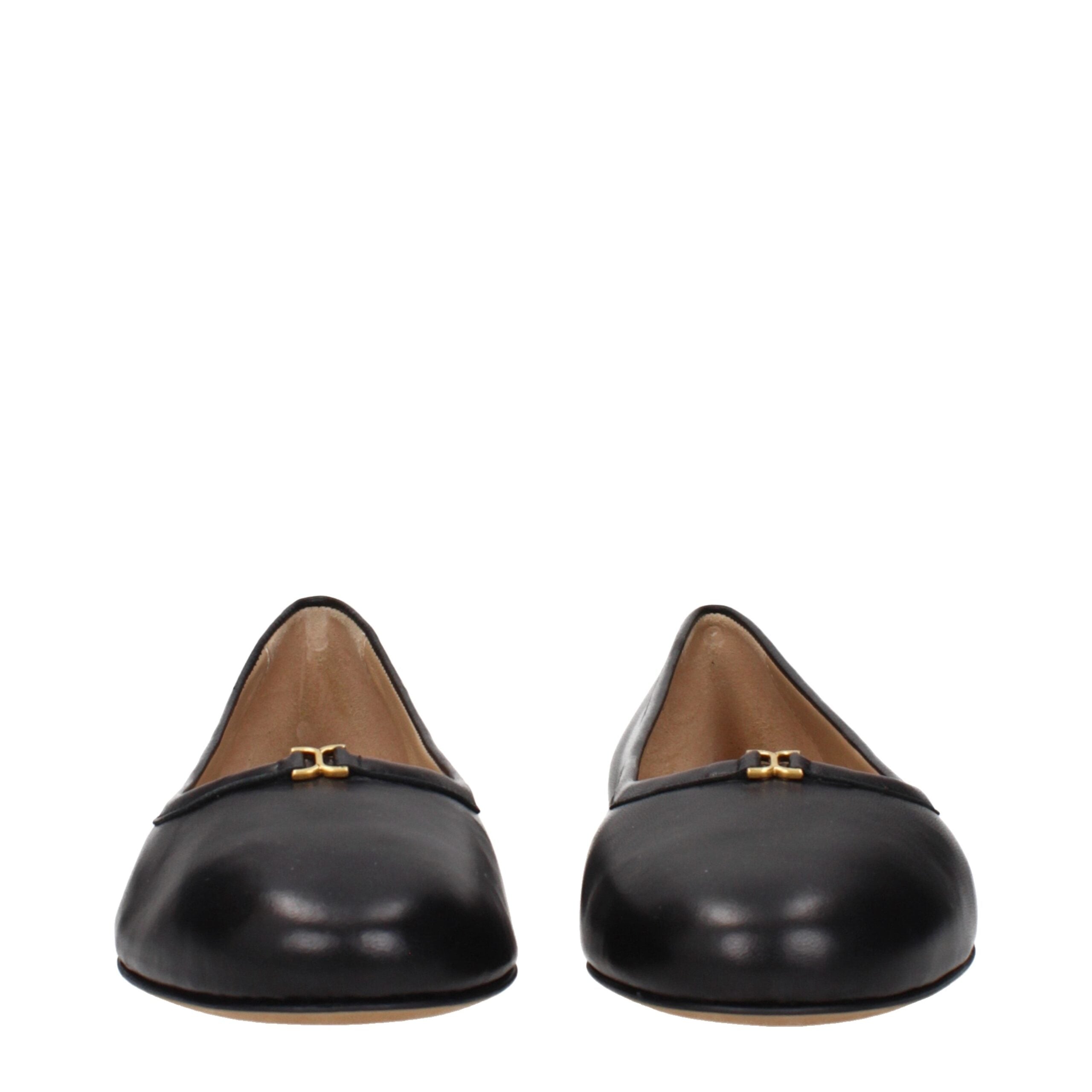 Chloé Schwarze Ballerinas aus Leder